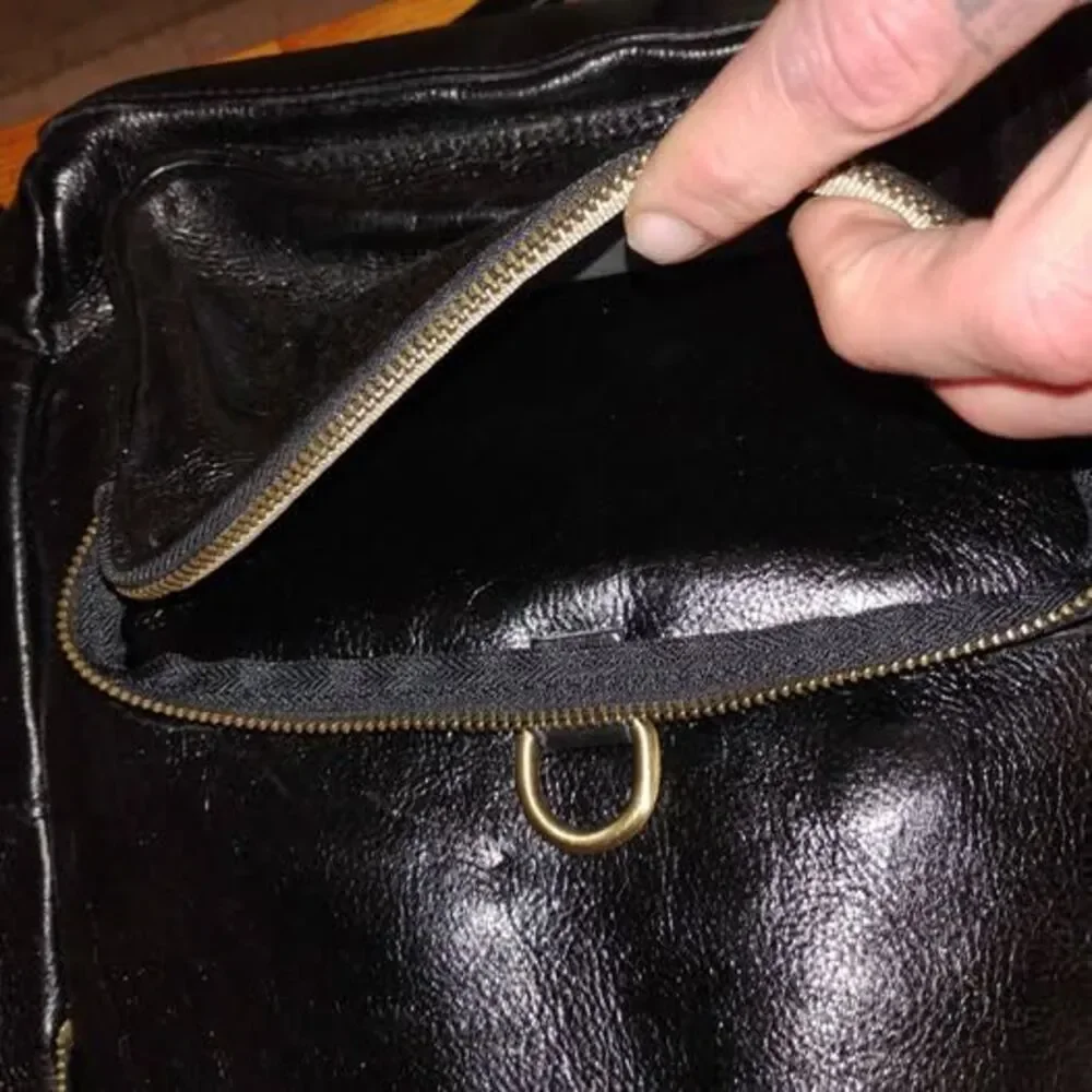 Real Italian leather bag (purchased in Italy)